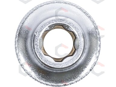 Galvutė šešiakampė | Super Lock | 12.5 mm (1/2") | 8 mm (2408) Galvutė šešiakampė | Super Lock | 12.5 mm (1/2") | 8 mm (2408)