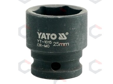 Galvutė smūginė 25 mm 1/2" (YT-1015) Galvutė smūginė 25 mm 1/2" (YT-1015)