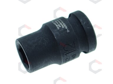 Galvutė smūginė šešiakampė | 12,5 mm (1/2") | 12 mm (5212) Galvutė smūginė šešiakampė | 12,5 mm (1/2") | 12 mm (5212)
