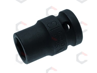Galvutė smūginė šešiakampė | 12,5 mm (1/2") | 13 mm (5213)