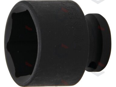 Galvutė smūginė šešiakampė | 12,5 mm (1/2") | 32 mm (5232)