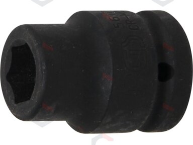 Galvutė smūginė šešiakampė | 20 mm (3/4") | 17 mm (5617) Galvutė smūginė šešiakampė | 20 mm (3/4") | 17 mm (5617)