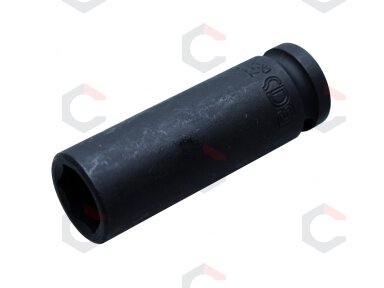 Galvutė smūginė šešiakampė ilga | 12,5 mm (1/2") | 17 mm (7217) Galvutė smūginė šešiakampė ilga | 12,5 mm (1/2") | 17 mm (7217)