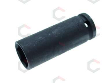 Galvutė smūginė šešiakampė ilga | 12,5 mm (1/2") | 21 mm (7221) Galvutė smūginė šešiakampė ilga | 12,5 mm (1/2") | 21 mm (7221)