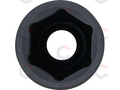 Galvutė smūginė šešiakampė ilga | 12,5 mm (1/2") | 22 mm (7222) Galvutė smūginė šešiakampė ilga | 12,5 mm (1/2") | 22 mm (7222)