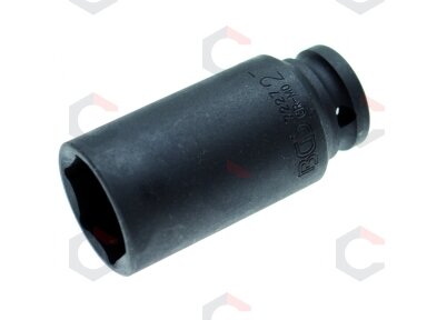 Galvutė smūginė šešiakampė ilga | 12,5 mm (1/2") | 27 mm (7227) Galvutė smūginė šešiakampė ilga | 12,5 mm (1/2") | 27 mm (7227)