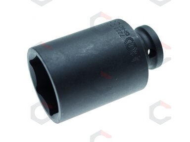 Galvutė smūginė šešiakampė ilga | 12,5 mm (1/2") | 36 mm (7236) Galvutė smūginė šešiakampė ilga | 12,5 mm (1/2") | 36 mm (7236)
