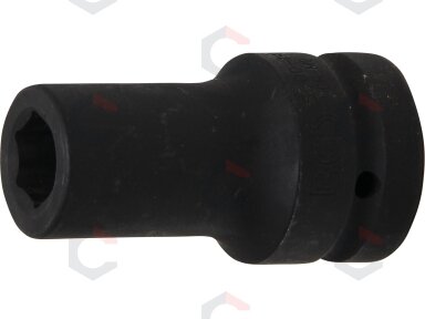 Galvutė smūginė šešiakampė, ilga | 25 mm (1") | 19 mm (5500-19) Galvutė smūginė šešiakampė, ilga | 25 mm (1") | 19 mm (5500-19)