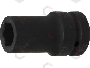 Galvutė smūginė šešiakampė, ilga | 25 mm (1") | 24 mm (5500-24) Galvutė smūginė šešiakampė, ilga | 25 mm (1") | 24 mm (5500-24)