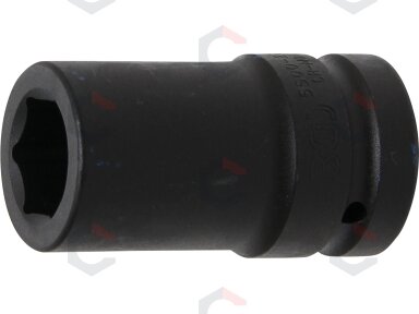 Galvutė smūginė šešiakampė, ilga | 25 mm (1") | 27 mm (5500-27) Galvutė smūginė šešiakampė, ilga | 25 mm (1") | 27 mm (5500-27)