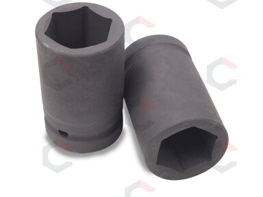 Galvutė smūginė šešiakampė ilga | 25 mm (1") | 38 mm (ES-0138) Galvutė smūginė šešiakampė ilga | 25 mm (1") | 38 mm (ES-0138)