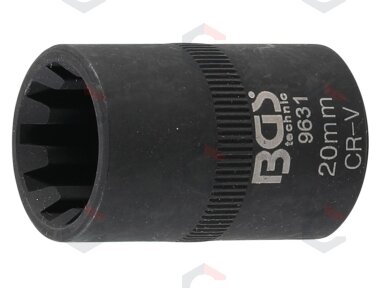 Galvutė stabdžių suportams | 10-kampų | VAG ir Porsche | 20 mm (9631)