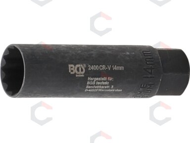 Galvutė žvakėms | 10 mm (3/8") | 14 mm (2400) Galvutė žvakėms | 10 mm (3/8") | 14 mm (2400)