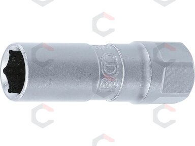 Galvutė žvakėms | Hexagon | 12.5 mm (1/2") | 14 mm (2407) Galvutė žvakėms | Hexagon | 12.5 mm (1/2") | 14 mm (2407)