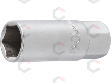 Galvutė žvakėms šešiakampė | 10 mm (3/8") | 16 mm (2466) Galvutė žvakėms šešiakampė | 10 mm (3/8") | 16 mm (2466)