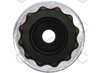 Galvutė žvakėms su guminiu laikikliu, 12-kampė, ilga | 12,5 mm (1/2") | 16 mm (2448) Galvutė žvakėms su guminiu laikikliu, 12-kampė, ilga | 12,5 mm (1/2") | 16 mm (2448)