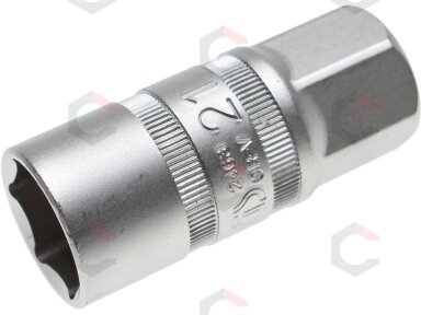 Galvutė žvakėms | su magnetu, šešiakampiė | 12,5 mm (1/2") | 21 mm (2463) Galvutė žvakėms | su magnetu, šešiakampiė | 12,5 mm (1/2") | 21 mm (2463)