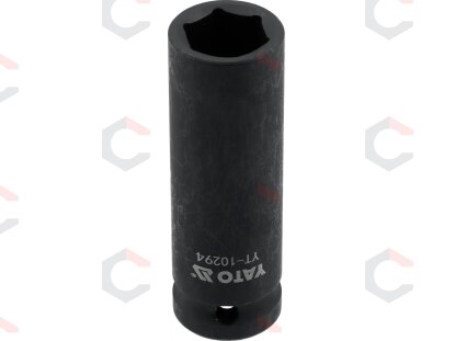 Ilga smūginė galvutė 1/2", 17 mm (YT-10294) Ilga smūginė galvutė 1/2", 17 mm (YT-10294)