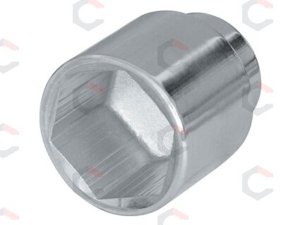 Galvutė 6-kampė | 20 mm (3/4") | 32 mm (ES-3432) Galvutė 6-kampė | 20 mm (3/4") | 32 mm (ES-3432)