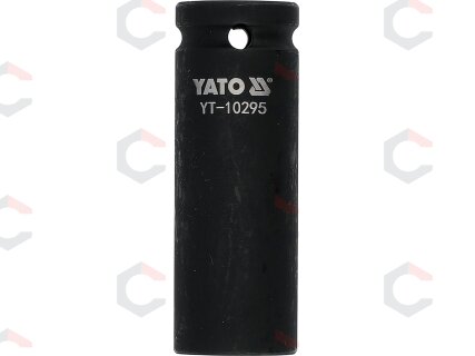 Ilga smūginė galvutė 1/2", 19 mm (YT-10295) 1 Ilga smūginė galvutė 1/2", 19 mm (YT-10295) 1