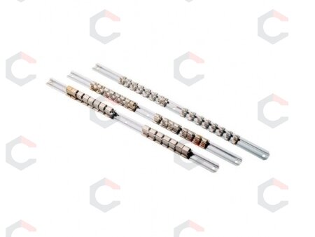 Galvučių laikiklis 15 auselių 1/2", L-425 mm (H3724) Galvučių laikiklis 15 auselių 1/2", L-425 mm (H3724)