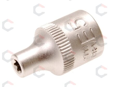 Galvutė E-star tipo varžtams | 10 mm (3/8") | E5 (2711) 1 Galvutė E-star tipo varžtams | 10 mm (3/8") | E5 (2711) 1