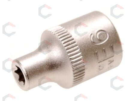 Galvutė E-star tipo varžtams 3/8", E6 (2712) 1 Galvutė E-star tipo varžtams 3/8", E6 (2712) 1