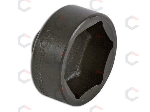 Galvutė šešiakampė | 10 mm (3/8") | 36 mm (FCW36) 1 Galvutė šešiakampė | 10 mm (3/8") | 36 mm (FCW36) 1