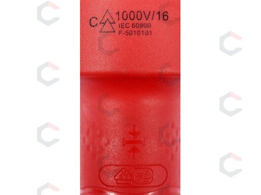 Galvutė izoliuota 27 mm, 1/2" VDE (YT-21047) 2 Galvutė izoliuota 27 mm, 1/2" VDE (YT-21047) 2