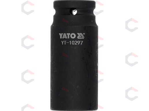 Ilga smūginė galvutė 1/2", 24 mm (YT-10297) 1 Ilga smūginė galvutė 1/2", 24 mm (YT-10297) 1