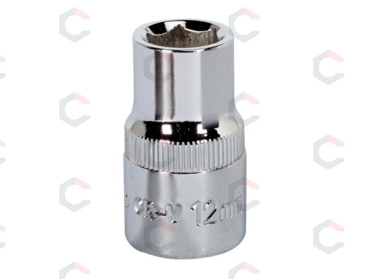 Galvutė 1/2", šešiakampė 30 mm (VG-30MSK-6PT) 1 Galvutė 1/2", šešiakampė 30 mm (VG-30MSK-6PT) 1
