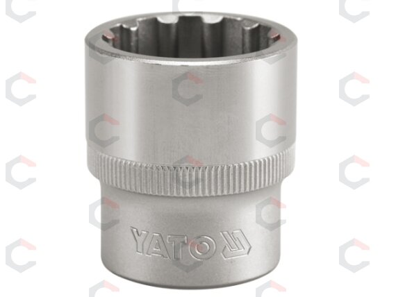 Galvutė 1/2", daugiafunkcinė 13 mm (YT-1465) Galvutė 1/2", daugiafunkcinė 13 mm (YT-1465)