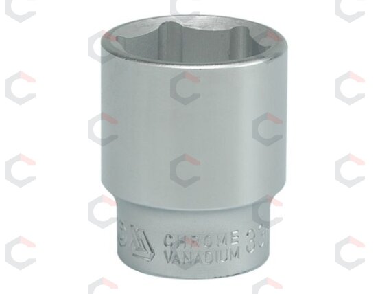 Galvutė 6-kampė | 20 mm (3/4") | 33 mm (YT-1313) Galvutė 6-kampė | 20 mm (3/4") | 33 mm (YT-1313)