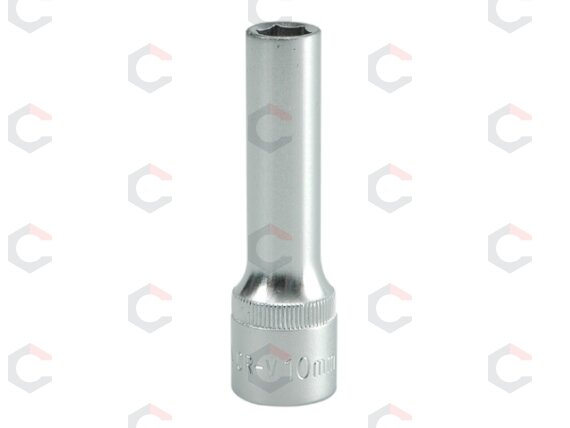 Galvutė ilga šešiakampė 1/2", 10mm (YT-1223) Galvutė ilga šešiakampė 1/2", 10mm (YT-1223)