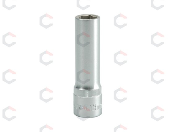 Galvutė ilga šešiakampė 1/2", 13mm (YT-1226) Galvutė ilga šešiakampė 1/2", 13mm (YT-1226)