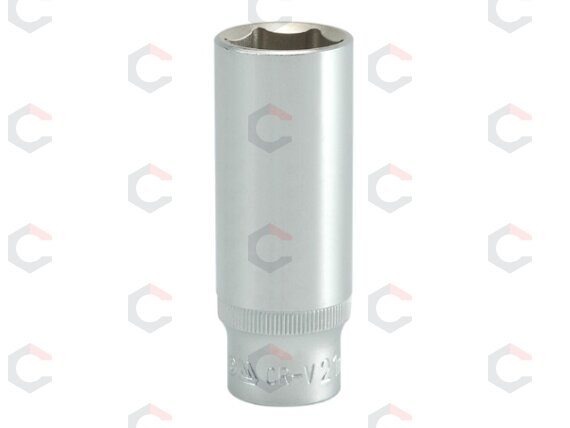 Galvutė ilga šešiakampė 1/2", 21mm (YT-1234) Galvutė ilga šešiakampė 1/2", 21mm (YT-1234)