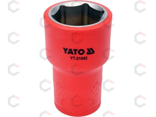 Galvutė izoliuota 22 mm, 1/2" VDE (YT-21042)