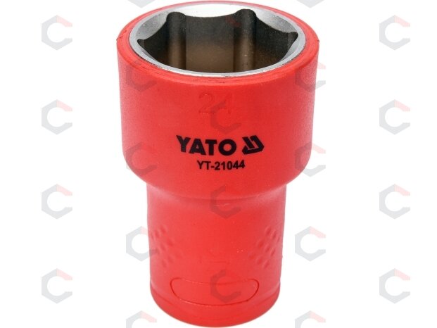Galvutė izoliuota 24 mm, 1/2" VDE (YT-21044) Galvutė izoliuota 24 mm, 1/2" VDE (YT-21044)