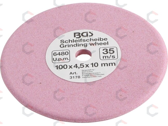 Galandinimo diskas grandinėms | Ø 100 x 4,5 x 10 mm (3178) Galandinimo diskas grandinėms | Ø 100 x 4,5 x 10 mm (3178)