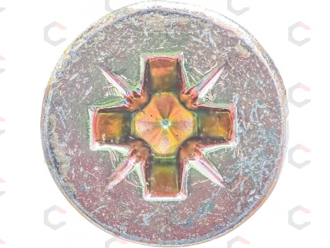 Galvanizuoti varžtai PZ2 | 4.0 x 60 mm | su kryžmine įpjova | 110 vnt. (88047) 1 Galvanizuoti varžtai PZ2 | 4.0 x 60 mm | su kryžmine įpjova | 110 vnt. (88047) 1