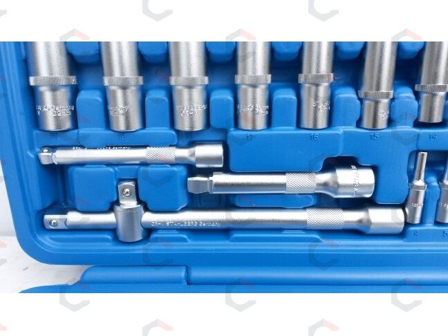 Galvučių ir raktų komplektas 1/4"+3/8"+1/2", 171 vnt "Stahlberg" (H-171X) 1 Galvučių ir raktų komplektas 1/4"+3/8"+1/2", 171 vnt "Stahlberg" (H-171X) 1