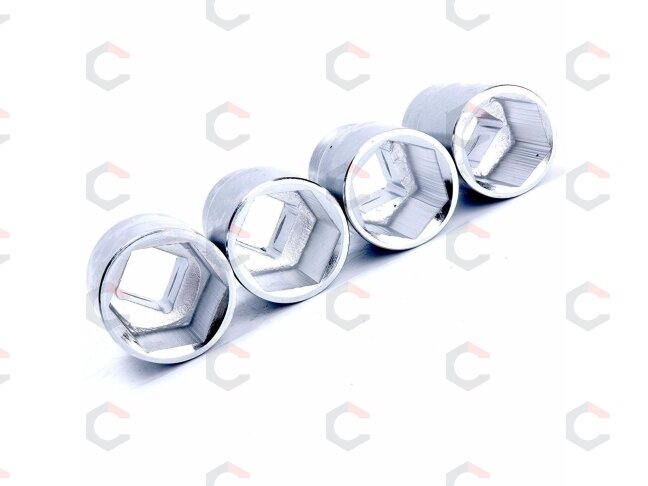 Galvučių komplektas 6 kampų | 20 mm (3/4") | 21 vnt. (ES-4226) 5