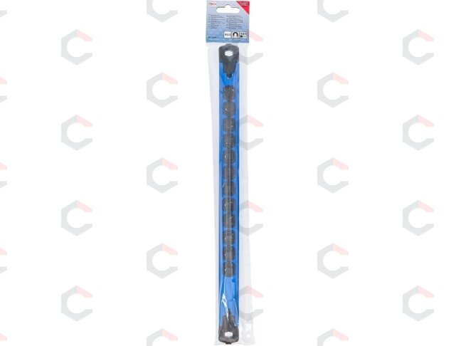 Galvučių laikiklis | magnetinis | 10 mm (3/8") | 12 vnt. (74550) 4 Galvučių laikiklis | magnetinis | 10 mm (3/8") | 12 vnt. (74550) 4