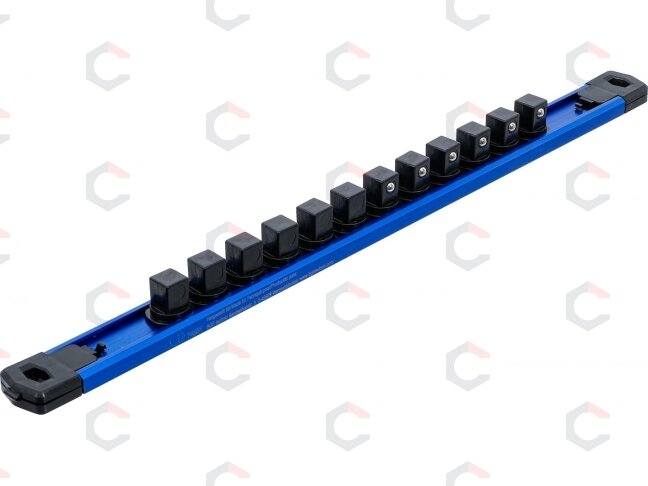 Galvučių laikiklis | magnetinis | 12,5 mm (1/2") | 12 vnt. (74551) Galvučių laikiklis | magnetinis | 12,5 mm (1/2") | 12 vnt. (74551)