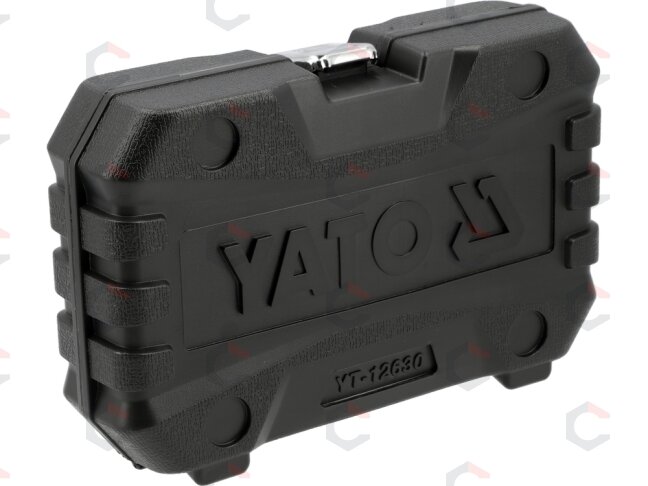 Galvučių rinkinys, 12 kampų | 12,5 mm (1/2") | 8 - 36 mm | 21 vnt (YT-12630) 2 Galvučių rinkinys, 12 kampų | 12,5 mm (1/2") | 8 - 36 mm | 21 vnt (YT-12630) 2