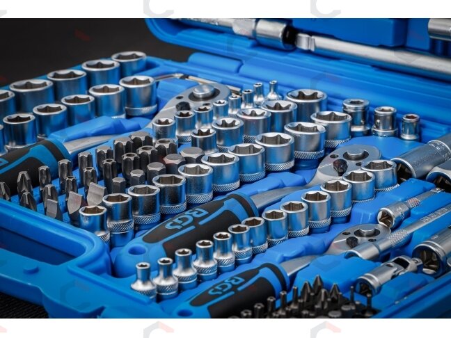 Galvučių ir antgalių rinkinys Pro Torque | 6,3 mm (1/4") / 10 mm (3/8") / 12,5 mm (1/2") | 192 vnt. (2243) 3 Galvučių ir antgalių rinkinys Pro Torque | 6,3 mm (1/4") / 10 mm (3/8") / 12,5 mm (1/2") | 192 vnt. (2243) 3