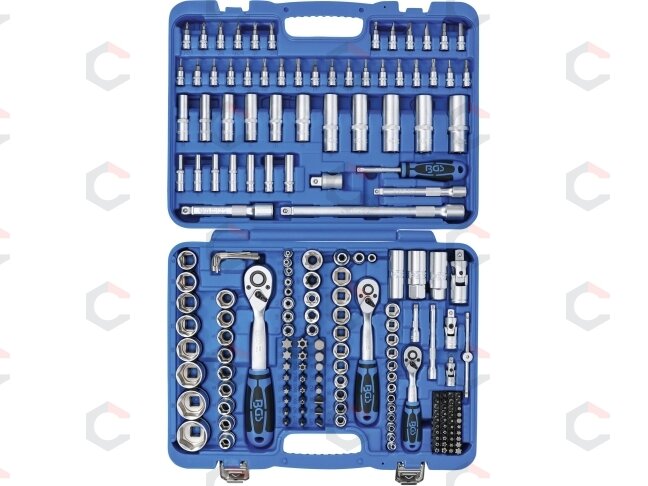 Galvučių ir antgalių rinkinys Pro Torque | 6,3 mm (1/4") / 10 mm (3/8") / 12,5 mm (1/2") | 192 vnt. (2243) 6 Galvučių ir antgalių rinkinys Pro Torque | 6,3 mm (1/4") / 10 mm (3/8") / 12,5 mm (1/2") | 192 vnt. (2243) 6