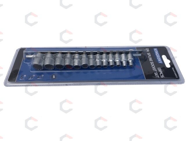 Galvučių rinkinys | Daugiafunkcinės | 6.3 mm (1/4") | 4-14 mm | 13 vnt. (KR144013) 1 Galvučių rinkinys | Daugiafunkcinės | 6.3 mm (1/4") | 4-14 mm | 13 vnt. (KR144013) 1