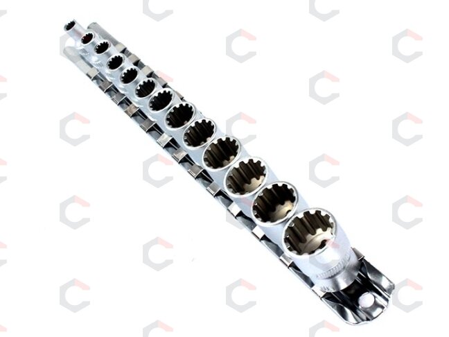 Galvučių rinkinys | Daugiafunkcinės | 6.3 mm (1/4") | 4-14 mm | 13 vnt. (KR144013) 2 Galvučių rinkinys | Daugiafunkcinės | 6.3 mm (1/4") | 4-14 mm | 13 vnt. (KR144013) 2
