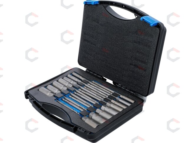 Galvučių rinkinys | ilgas tipas | 6.3 mm (1/4") | elektriniams gręžtuvams | 5.5 - 19 mm | 15 vnt. (70147) Galvučių rinkinys | ilgas tipas | 6.3 mm (1/4") | elektriniams gręžtuvams | 5.5 - 19 mm | 15 vnt. (70147)